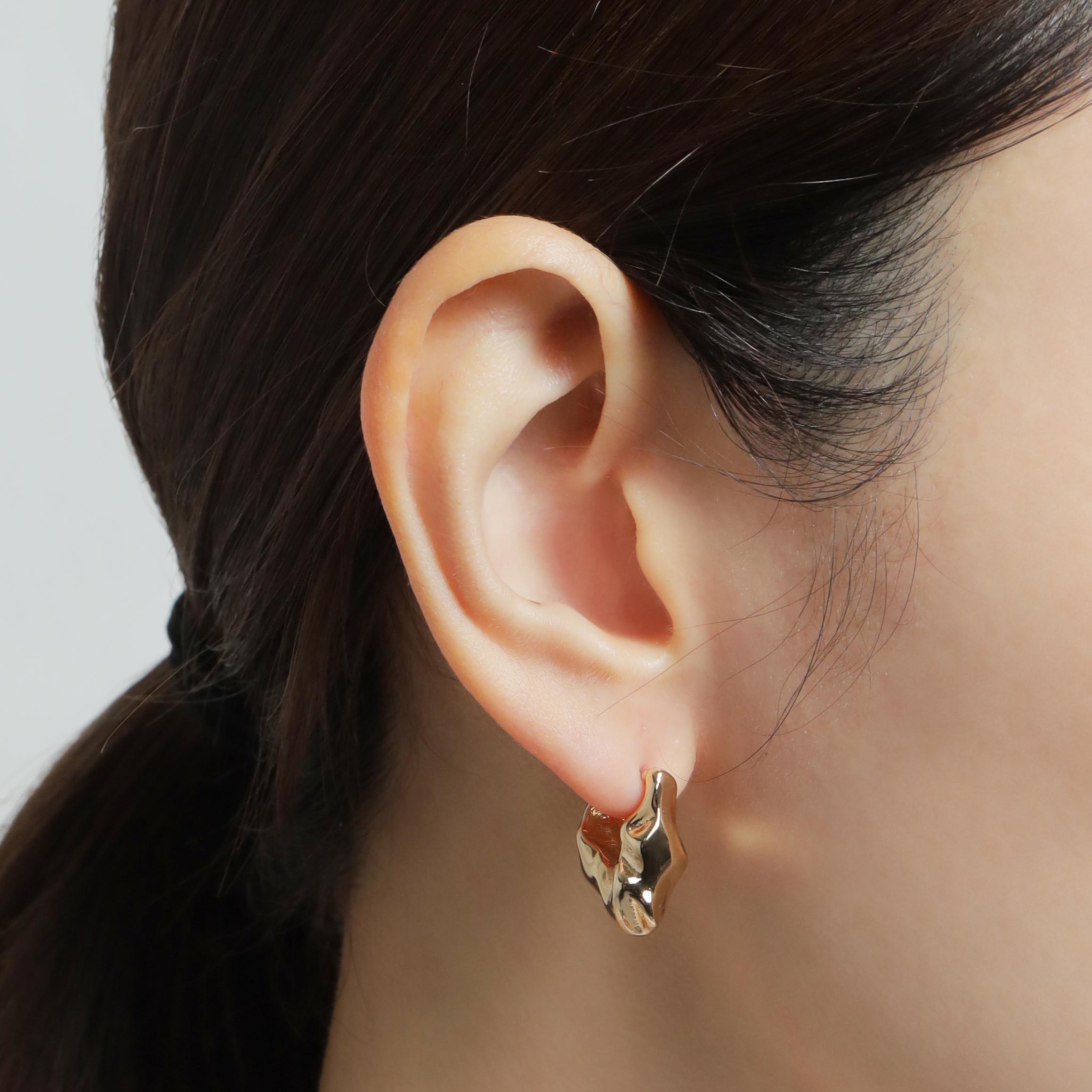 Drop Metal Pierce【Casual】（Gold） | Melloff