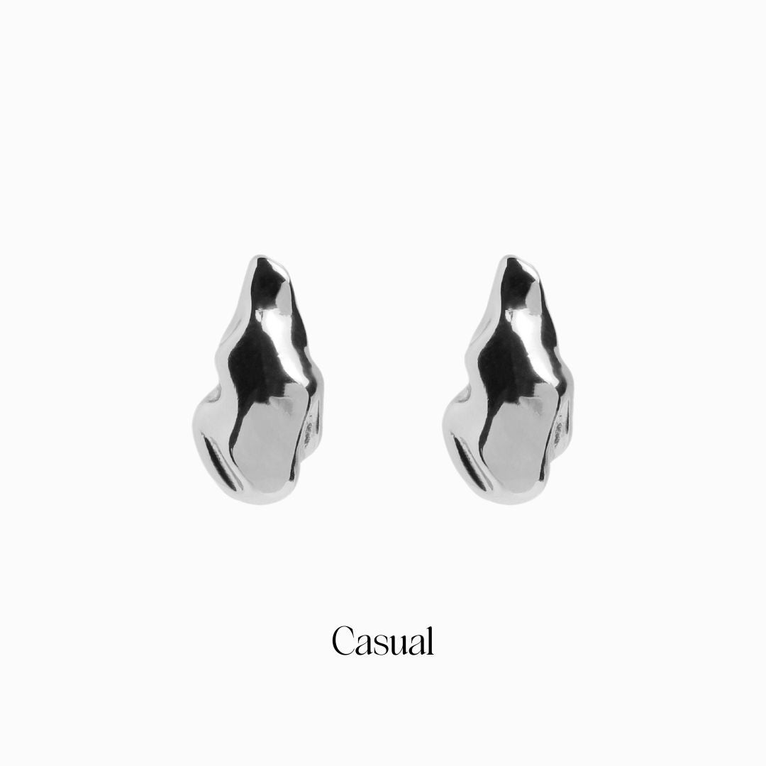 Drop Metal Pierce【Casual】（Silver） | Melloff