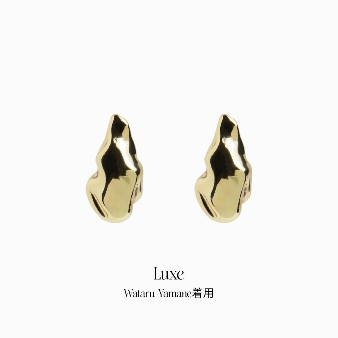 Drop Metal Pierce【Luxe】（Gold） | Melloff